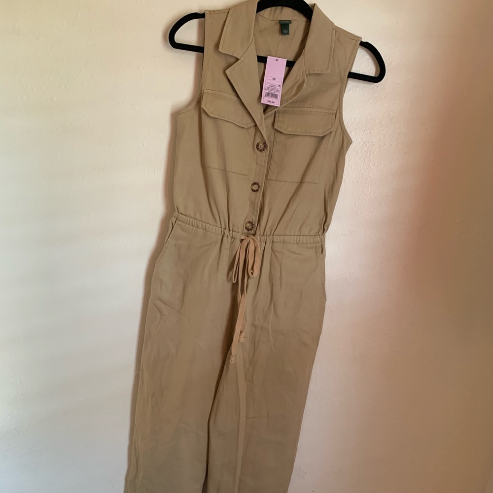 Wild Fable Khaki Jumpsuit XS NWT